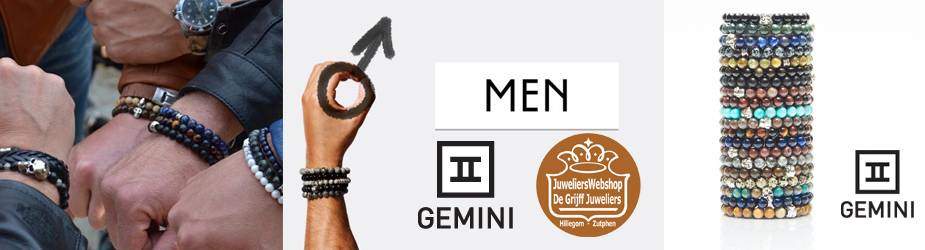 Gemini Bracelets armbanden heren