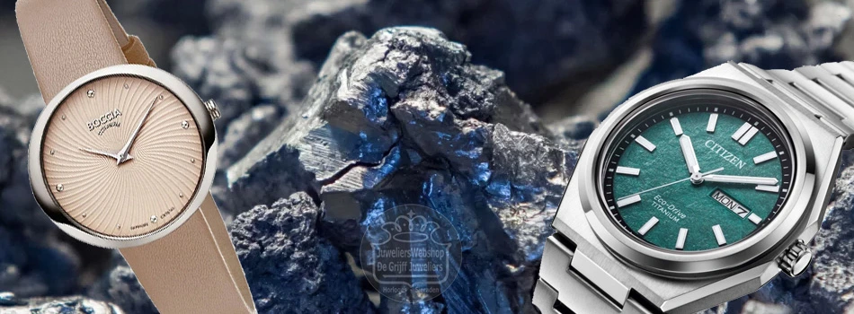 Titanium horloge