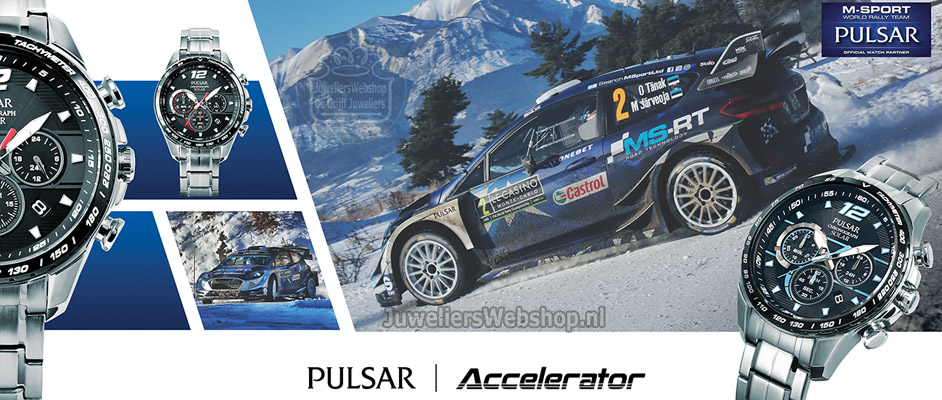 Pulsar watches Rally M-Sport