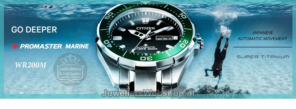 Citizen Promaster automaat horloges