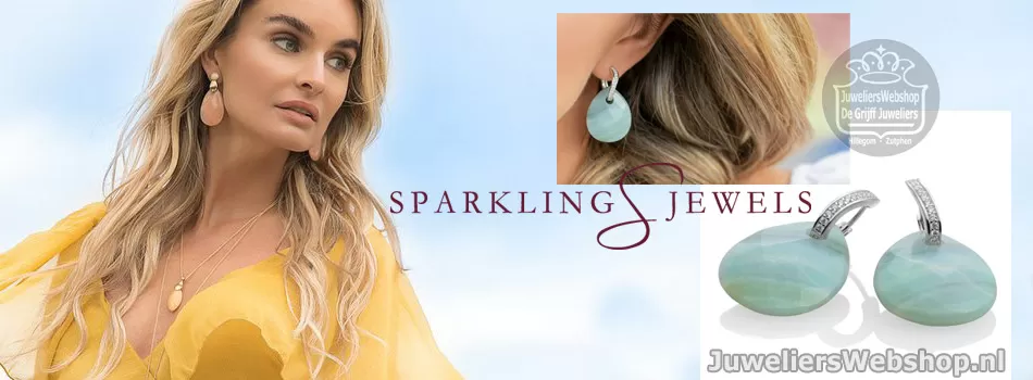 Sparkling Jewels oorbellen en earrings