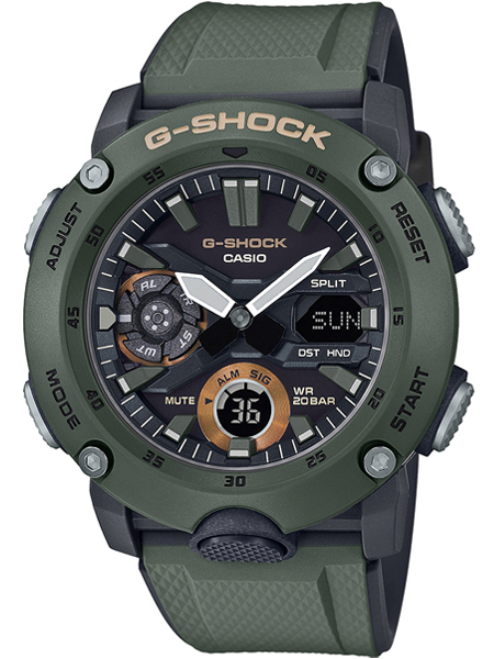 dood gaan weg te verspillen Ideaal Casio G-SHOCK GA-2000-3AER G-Shock Horloge Analoog Digitaal