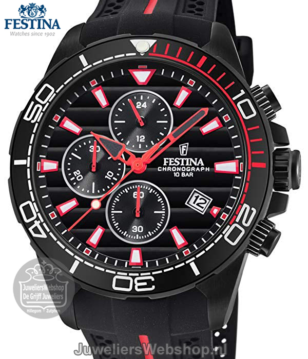 Festina Originals horloge F20366-3 sport chronograaf