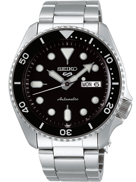 Dubbelzinnigheid Uitsteken Melodrama Seiko 5 Sports Automatic Horloge SRPD55K1 Automaat Zwart Staal