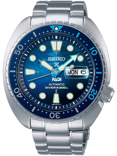 Seiko Prospex Padi Horloge SRPK01K1 Automaat Blauw Staal