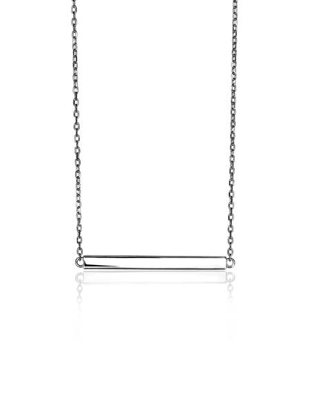 ketting met staafje zilver ketting met staafje zilver