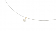 Boccia 08036-02 Collier Titanium Parel