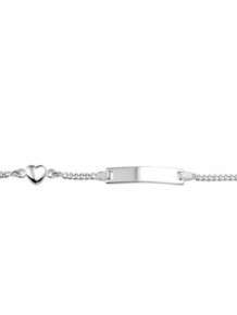 Zilveren Graveerarmband met Hartje 11-13 cm 1322794