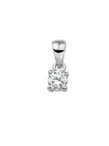 Zilveren Hanger Zirconia Solitair 1323256
