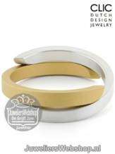 Clic Armband A1G mat Goud