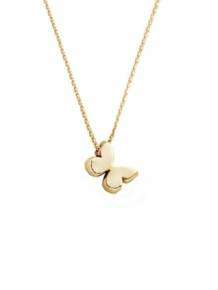 gouden initials vlinder collier Joy de la Luz Yi-Butterfly