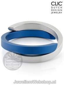 Armband Clic A1Bmat blauw