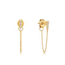 Ania Haie 14kt Gold Oorbellen EAU001-17YG