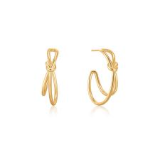 Ania Haie Stud Hoop Earrings E029-02G