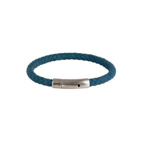 Aze Jewels Iron Single String Navy Blue Armband 19,5 cm AZ-BL004-E-195
