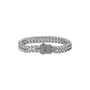 Aze Jewels Double V - Inox Armband 21cm AZ-BM003-A-210