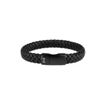 Aze Jewels Iron Jack Black-on-Black Armband 21 cm AZ-BL005-C-210