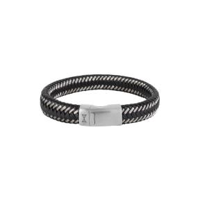 Aze Jewels Iron John Metal Black Armband AZ-BL007-E-195