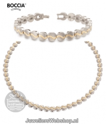 boccia 08022-02 bicolor titanium collier set