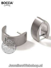 boccia 0521-01 creolen titanium zilver mat