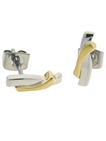 Boccia 05046-02 Oorstekers Titanium Bicolor