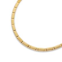 Boccia 0845-07 Collier Titanium verguld