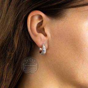 buddha to buddha 502 Ellen Earrings Spiral