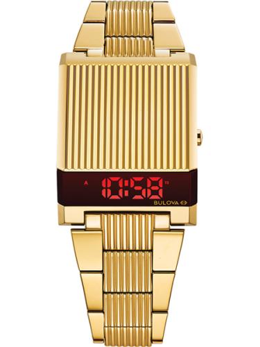 Bulova Archive Computron 97C110 Horloge Goud