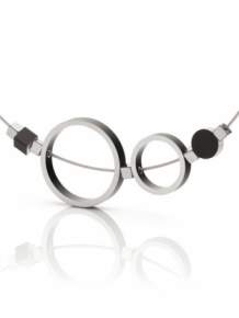 Clic collier staaldraad met aluminium hangers C186Z