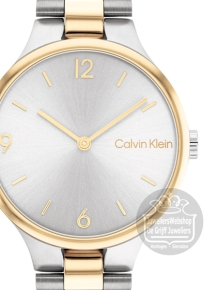 Calvin Klein CK25200132 Horloge Dames Bicolor