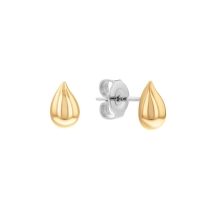 Calvin Klein CK Sculptured Drops oorbellen CJ35000071 Goud
