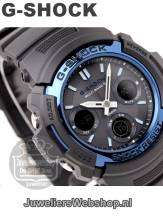 Casio AWG-M100A-1AER G-Shock Radio controlled Blauw