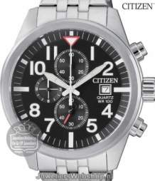 Citizen Heren Sport Chronograaf Horloge Quarts AN3620-51E Staal
