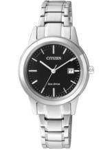 Citizen Eco-Drive - FE1081-59E - horloge dames - zwart