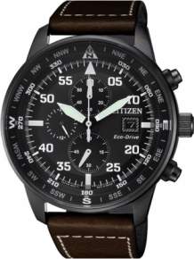 citizen CA0695-17E chrono herenhorloge zwart
