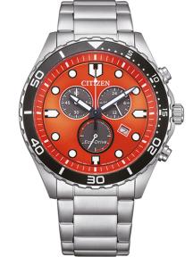 citizen AT2560-84X chrono oranje eco drive