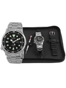 citizen automatisch horloge ny0040-09eem duiker set