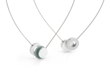 Clic collier staaldraad met aluminium hanger C211
