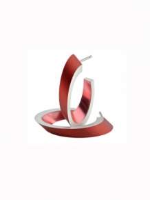 clic oorsteker O21R rood