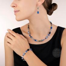 Coeur de Lion Armband 4014/30-0712 Blauw Grijs