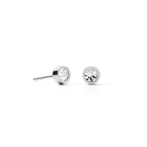 Coeur de Lion Oorbellen 0227/21-1817 Crystal Silver