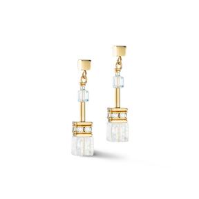 Coeur de Lion Oorbellen 3018/21-1416 White Goldplated