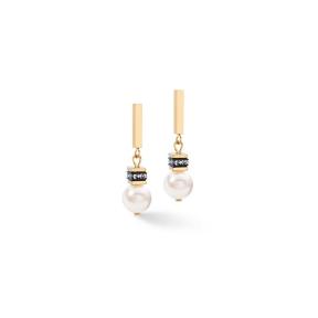 Coeur de Lion Oorbellen 4081/21-1416 White Goldplated