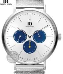 danish design 1233 herenhorloge edelstaal multifunctie
