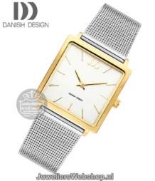 danish design 1248 dameshorloge staal bicolor