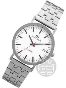 danish design rhine IQ92Q199 horloge titanium
