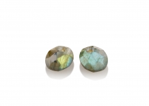 Sparkling Jewels Eardrops Earring Editions Labradorite Twist Oval EAGEM18-SO