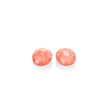 Sparkling Jewels Eardrops Earring Editions Cherry Quartz Twist Oval EAGEM25-SO