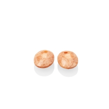 Sparkling Jewels Eardrops Earring Editions Peach Rhodonite Twist Oval EAGEM32-SO