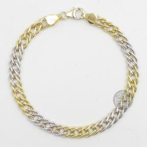 Fjory Gouden Fantasie Ruit Armband 41-FRS0519